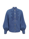 Zimmermann Denim applique shirt
