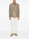 Boglioli Linen double-breasted jacket