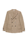 Boglioli Linen double-breasted jacket