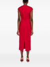 Solace London V-neck sleeveless Monica midi dress