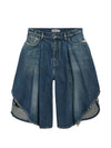 Balenciaga Denim cotton bermuda shorts
