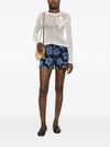 Alessandro Enriquez Denim cotton shorts