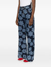 Alessandro Enriquez Printed denim jeans