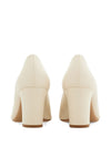 Ferragamo Gancini block heel pump