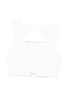 Closed Cotton bralette bra