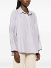 White Sand Striped cotton shirt