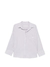 White Sand Striped cotton shirt
