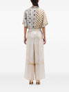 Pierre Louis Mascia Printed silk trousers