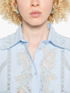 Ermanno Scervino Embroidered cotton shirt
