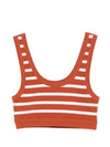 Closed Cotton bralette bra