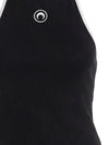 Marine Serre Moon cotton tank top