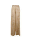 Avant Toi Silk flared leg trousers