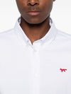 Maison Kitsuné Maison KitsunÃ© Profile Fox cotton shirt