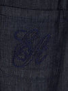 Emporio Armani Denim cotton trousers