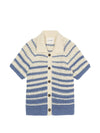 Closed Striped cotton cardigan