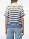 Closed Striped cotton cardigan