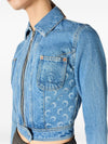 Marine Serre Denim cotton jacket