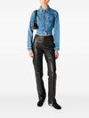 Marine Serre Denim cotton jacket