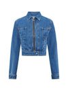 Marine Serre Denim cotton jacket