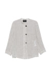 Emporio Armani Linen buttoned jacket