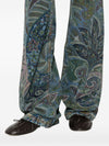 Etro Floral print flared jeans