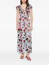 Alice + Olivia Tara printed long dress