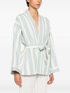 Forte Forte Striped kimono jacket