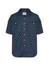 Marine Serre Moon denim shirt