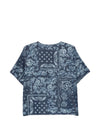 Emporio Armani Floral Print Cotton Top