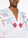 Forte Forte Embroidered cotton dress