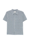 Dunst Checked cotton blend shirt