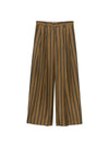 Alberto Biani Striped silk trousers