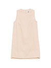 Semicouture Sheena linen mini dress