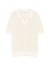 Dunst Cotton and linen polo shirt