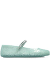 JIMMY CHOO Flat shoes GREEN