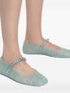 JIMMY CHOO Flat shoes GREEN