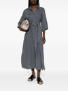 Archivio '67 Linen chemisier dress