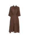 Archivio '67 Linen chemisier dress