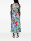 Archivio '67 Printed cotton midi dress