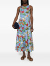 Archivio '67 Printed cotton midi dress