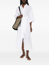 Archivio '67 Linen chemisier dress