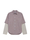 Balenciaga Checked cotton shirt