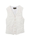Comme Des Garcons Comme Des GarÃ§ons Lace Vest