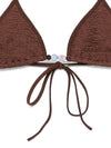 Hunza Gina beaded bikini set