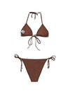 Hunza Gina beaded bikini set