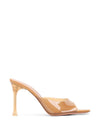 Amina Muaddi Alexa Glass Slipper Mules