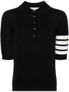 Thom Browne T-shirts and Polos NAVY