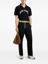 Palm Angels Logo Cotton Polo Shirt