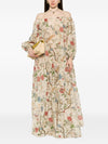 Into The East Printed Cotton Dress