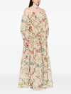 Into The East Printed Cotton Dress
